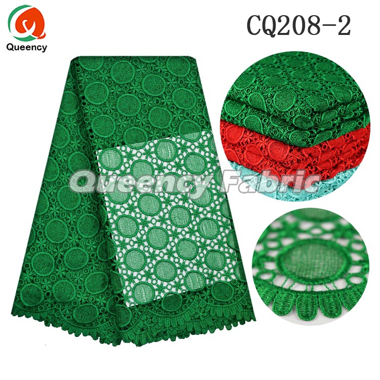 Guipure Cupion Lace In Green Guipure Cupion Lace In Green