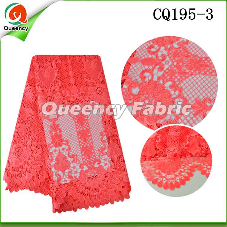 Peach Cotton Guipure Lace Peach Cotton Guipure Lace
