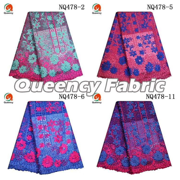 Colorful Beaded Lace French Embroidery Colorful Beaded Lace French Embroidery