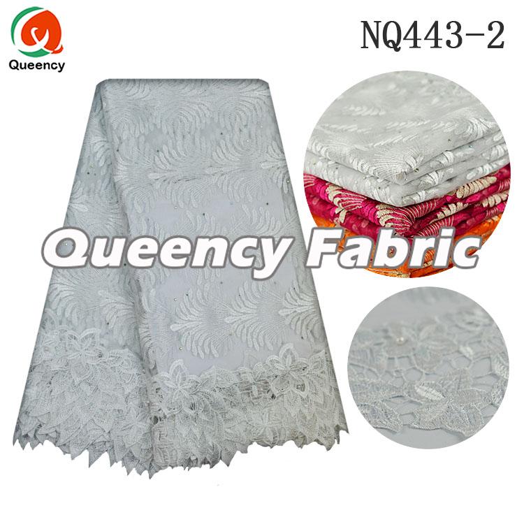 Frebch Fabric Lace In White 
