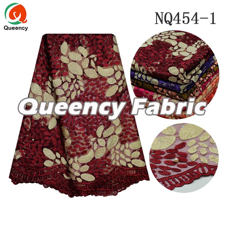 NET EMBROIDERY IN WINE NET EMBROIDERY IN WINE