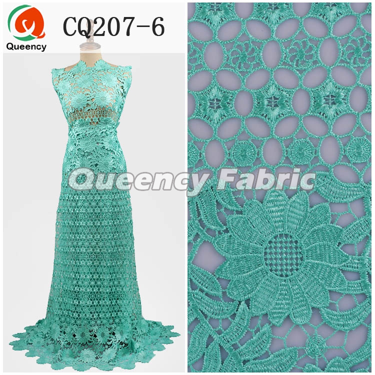 Aqua Nigerian Cord Lace Dress Styles Aqua Nigerian Cord Lace Dress Styles
