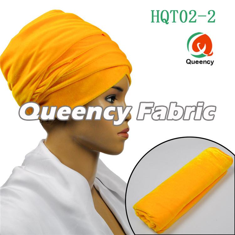 Yellow Turban Head Wrap