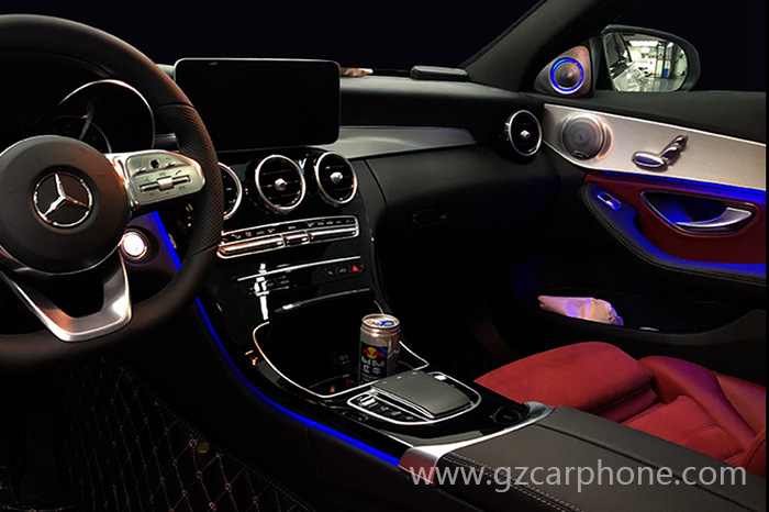 Mercedes C Class W205 2019 64 Colors Ambient Light