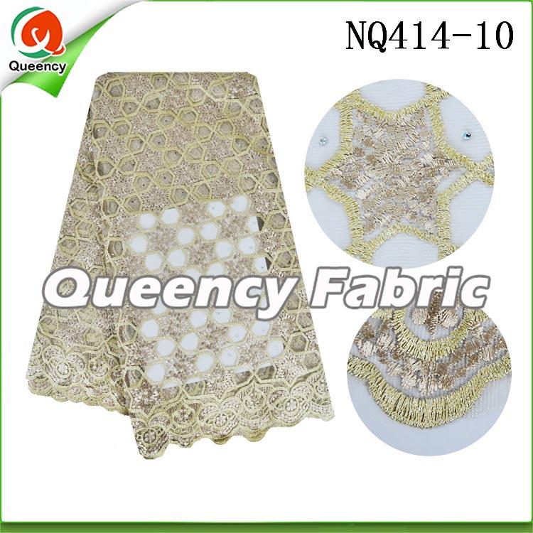 Gold French Lace African