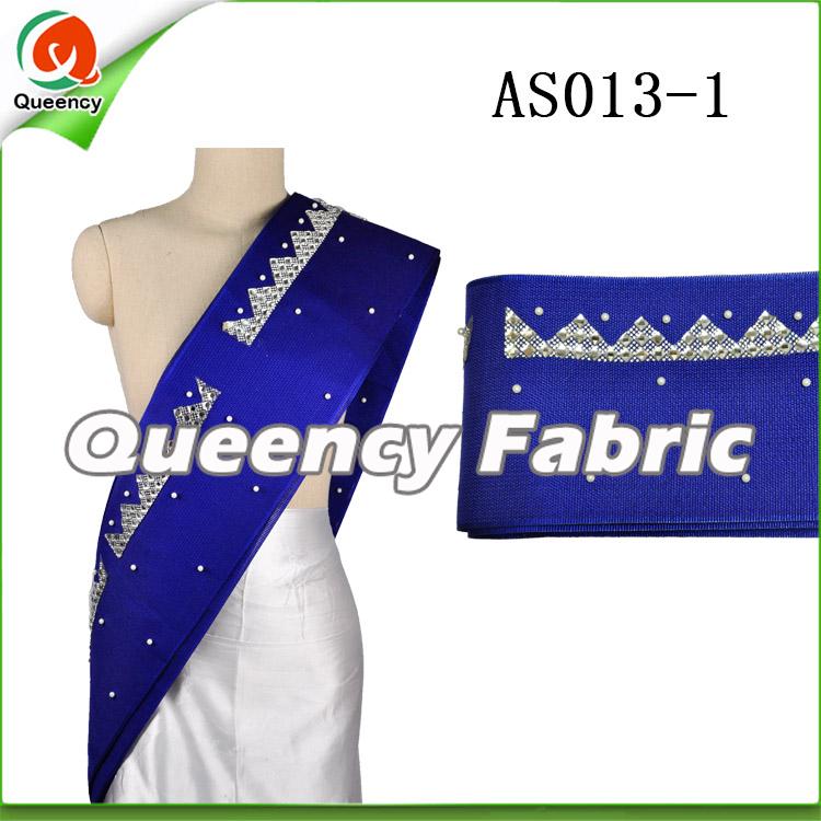 ASO OKE HEADTIE IN ROYAL BLUE ASO OKE HEADTIE IN ROYAL BLUE