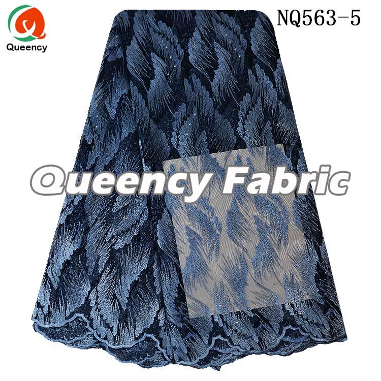 Skyblue French Lace Fabric Skyblue French Lace Fabric