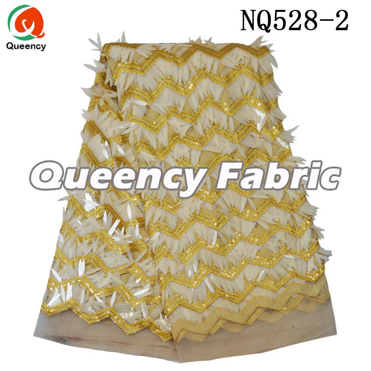 Gold Sequins Lace Tulle Embroidery Gold Sequins Lace Tulle Embroidery