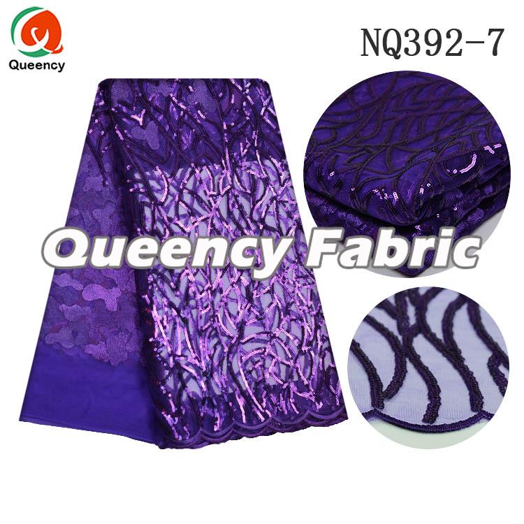 Net Fabric In Purple