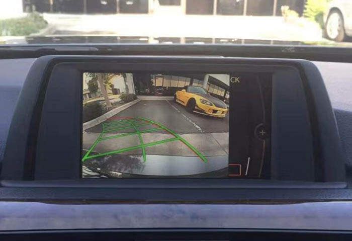 BMW backup camera