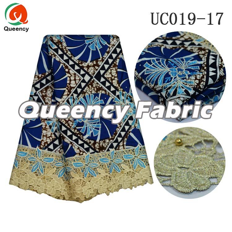 Aso Ebi Lace Wax Fabric 