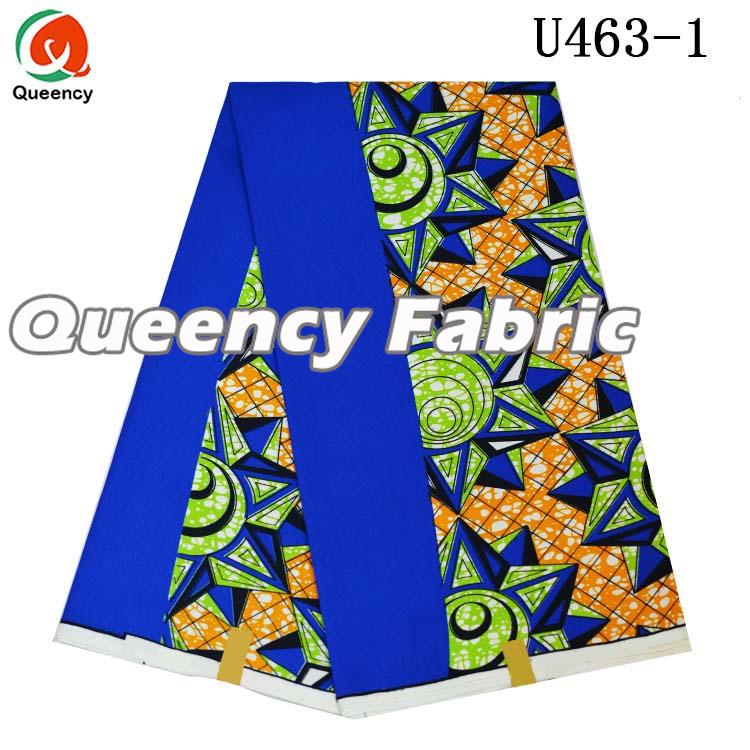 Blue Nigeria Wax Ankara Fabric 