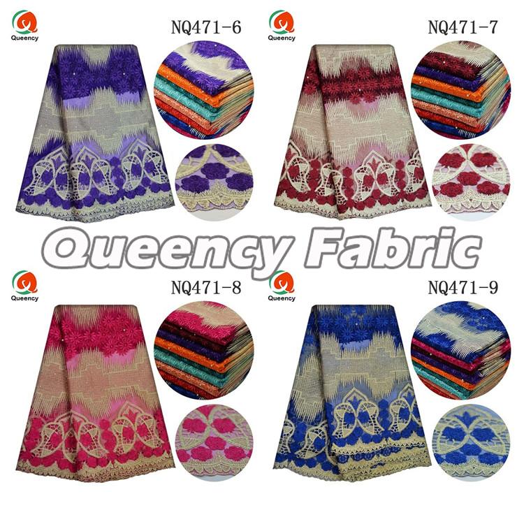 Beaded Lace Cotton Nigeria Embroidery Beaded Lace Cotton Nigeria Embroidery