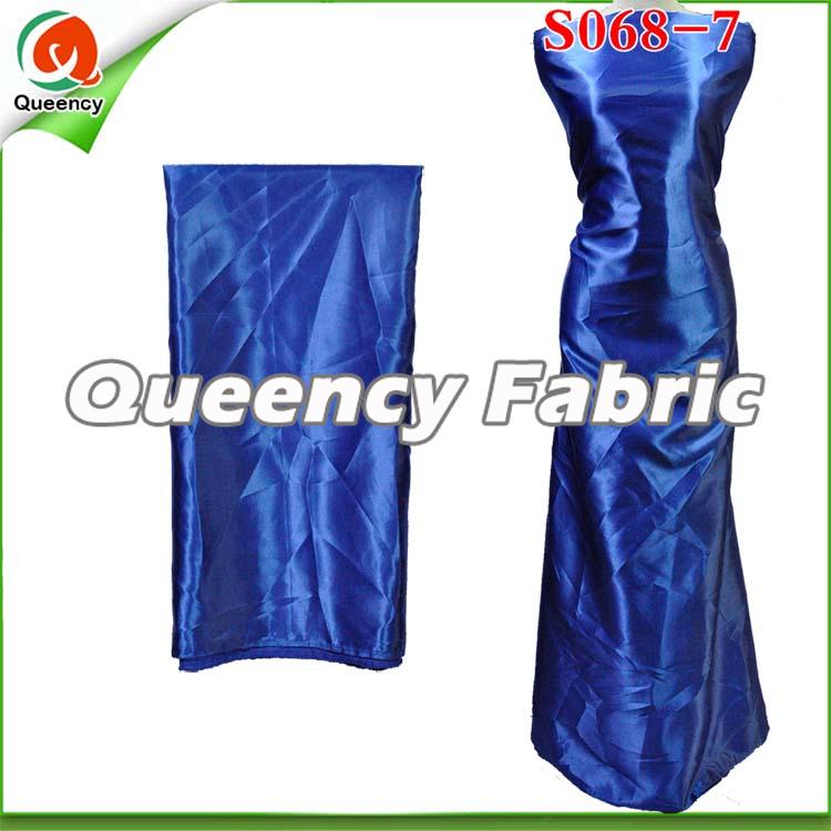 NIGERIA SATIN IN ROYAL BLUE 