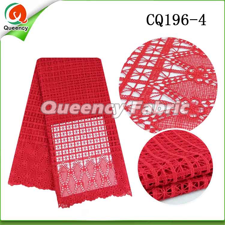 Buy Guipure Lace In Red