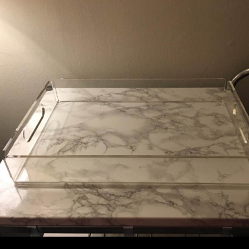 Plexiglass food tray