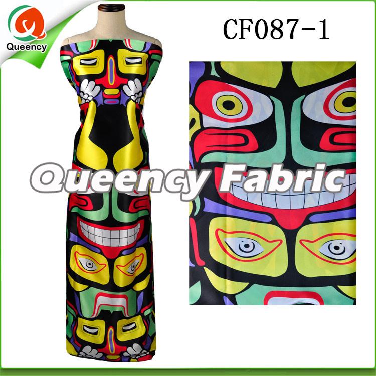 Wax Printing Silk Chiffon Fabric Wax Printing Silk Chiffon Fabric
