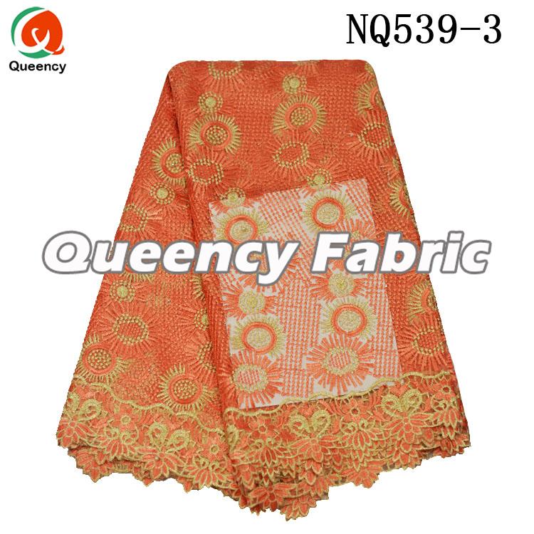 French Lace Embroidered Cotton Fabric French Lace Embroidered Cotton Fabric