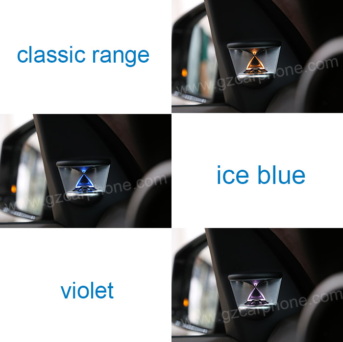 Mercedes benz GLE / GLA / GLS Multi-color B & O Design Acoustic Lens Tweeter with Ambient Light
