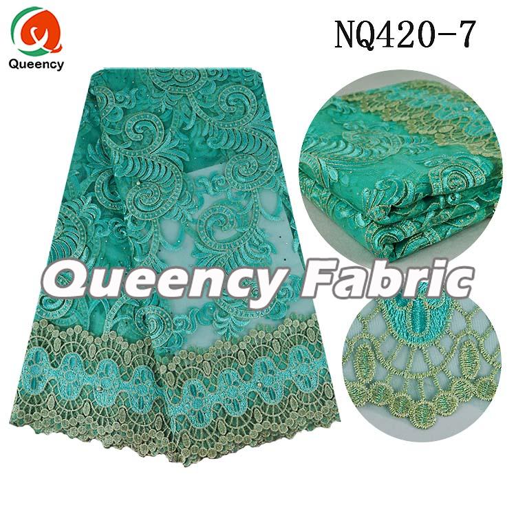 African French Net Lace Textile African French Net Lace Textile