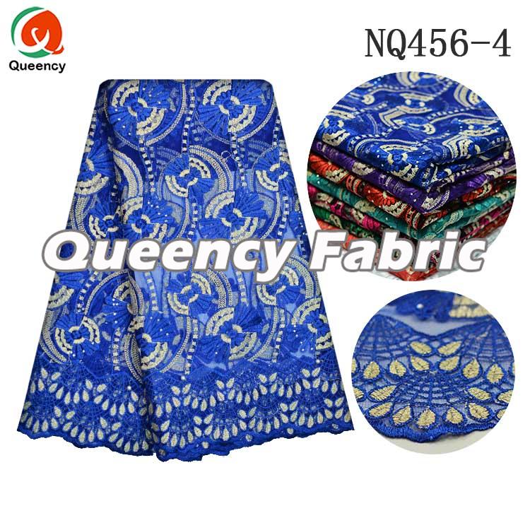 Royal Blue Beaded Netting Royal Blue Beaded Netting