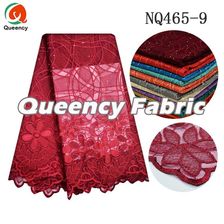 Wine Netting Material Embroidery