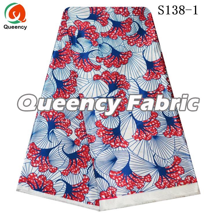 Wax Prints Silk Satin Material Wax Prints Silk Satin Material