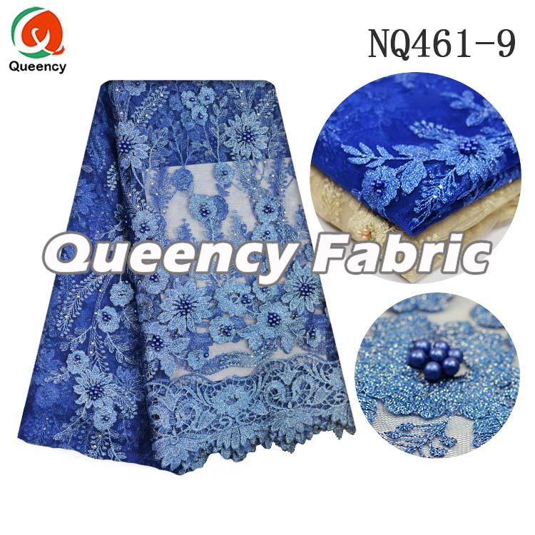 Royal Blue French Fabric Lace Royal Blue French Fabric Lace