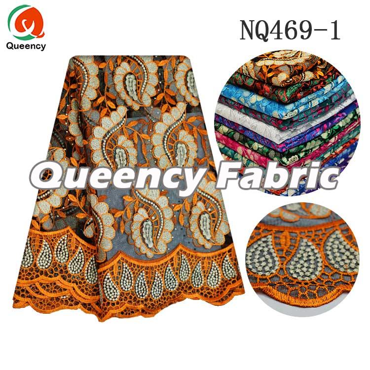 Stones Netting Lace In Brown Stones Netting Lace In Brown