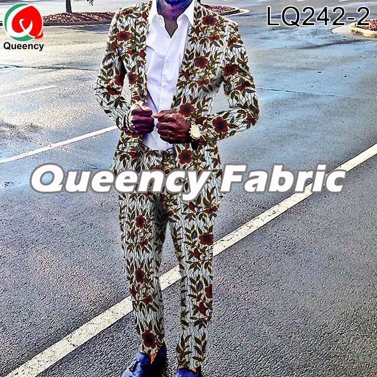 african ankara man suit