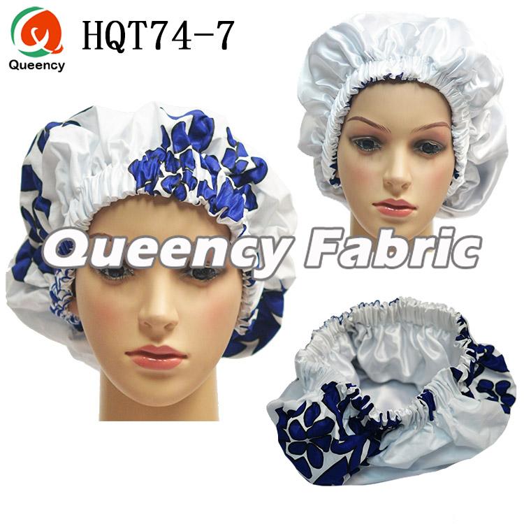 Ankara Lined Satin Bonnet 