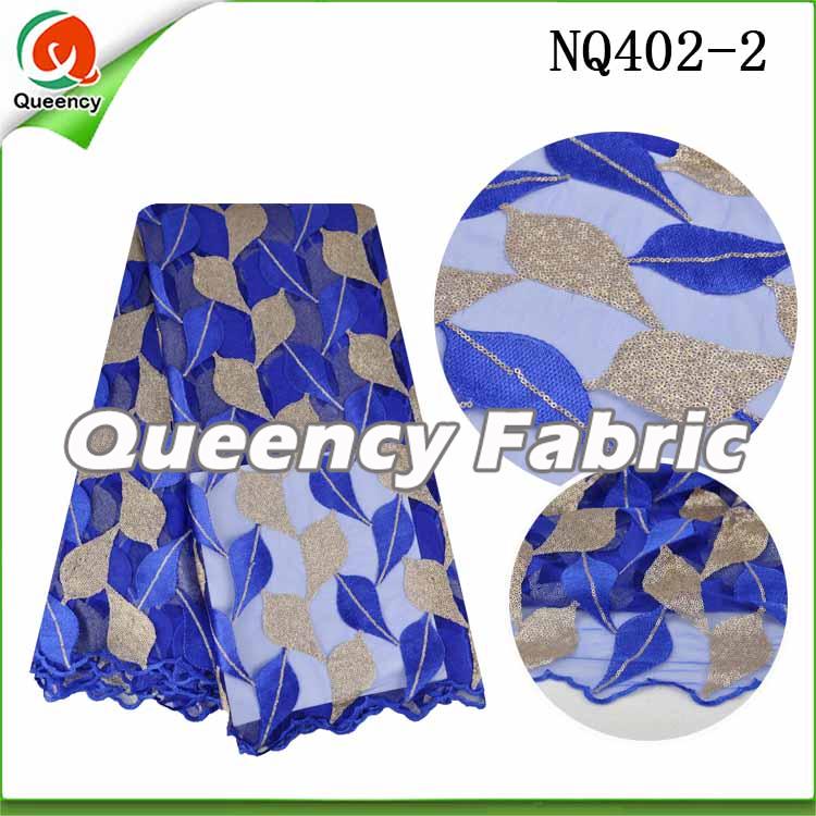 FRENCH SOFT LACE IN ROYAL BLUE