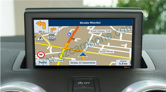 Audi A1 GPS navigation system 