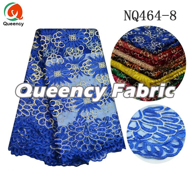 Royal Blue Netting Fabric