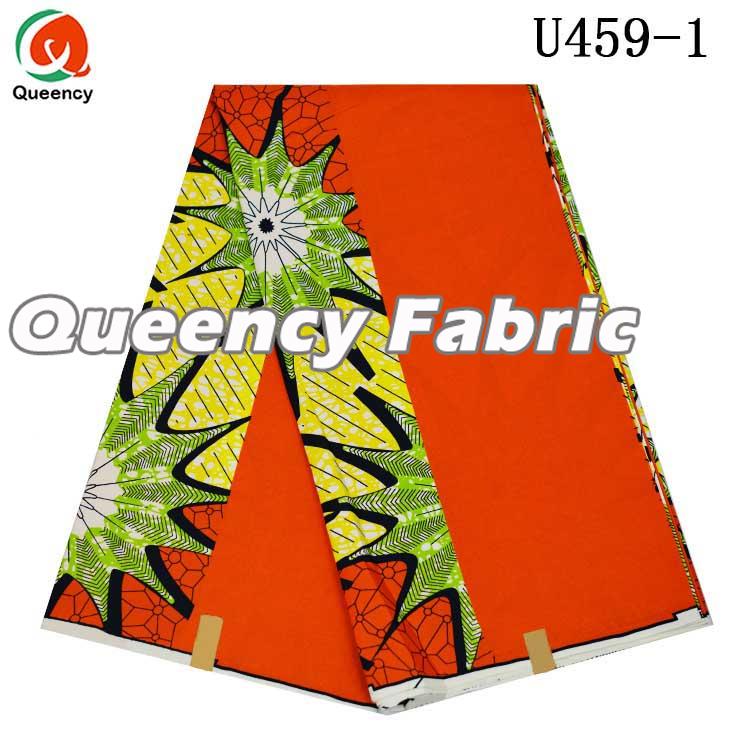 Orange Wax Prints Fabric Orange Wax Prints Fabric