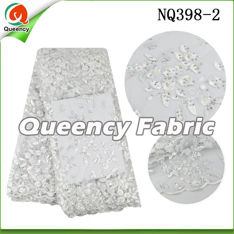 Nigeria French Lace In Silver
