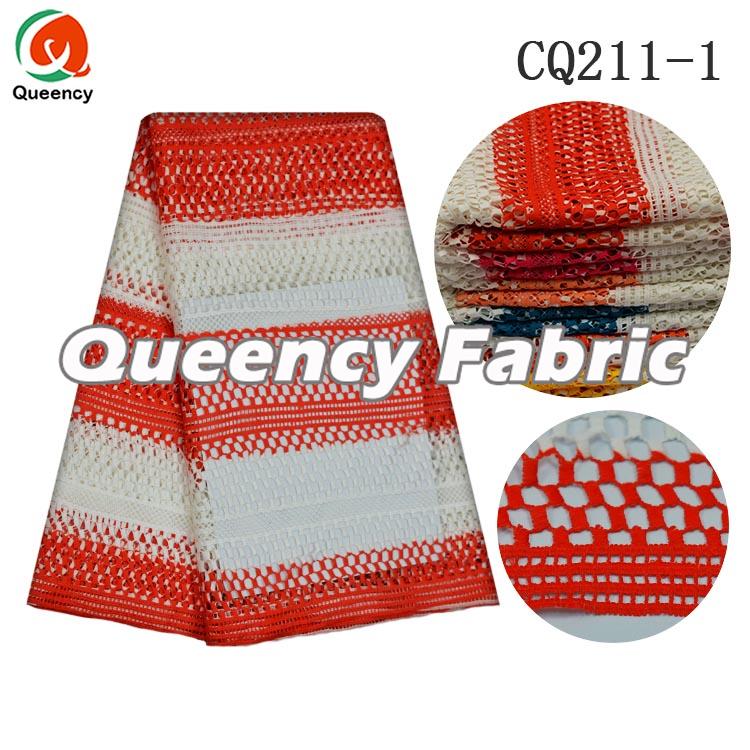 Red Chemical Fabric Lace 