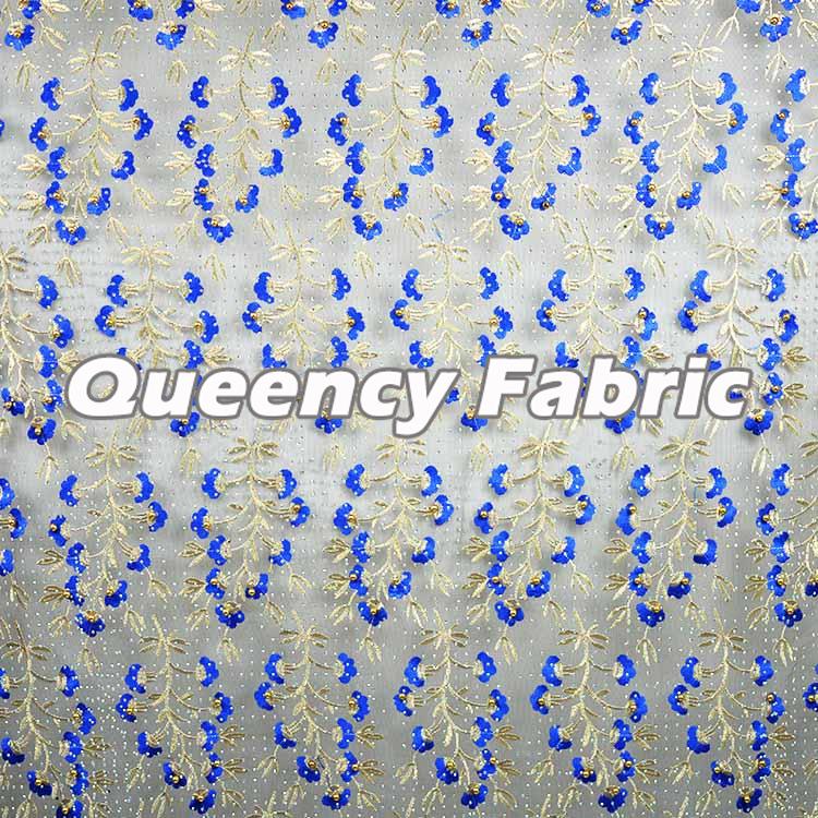 Beaded Tulle Fabric Beaded Tulle Fabric