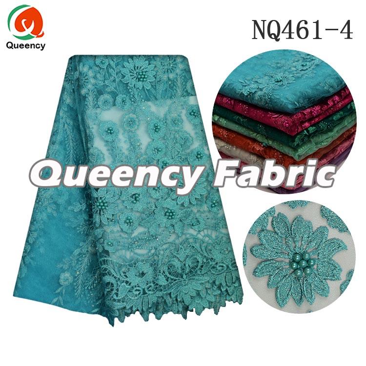 Beaded Chantilly Lace French Fabric Beaded Chantilly Lace French Fabric