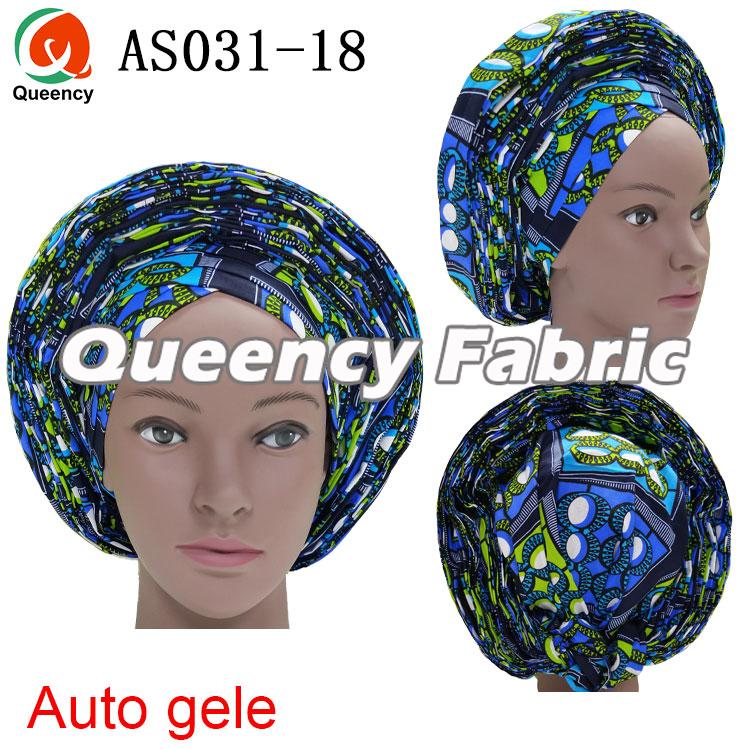 Nigerian Auto Gele Head Wrap 