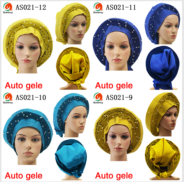 African Ladies Aso Oke Headtie Gele 