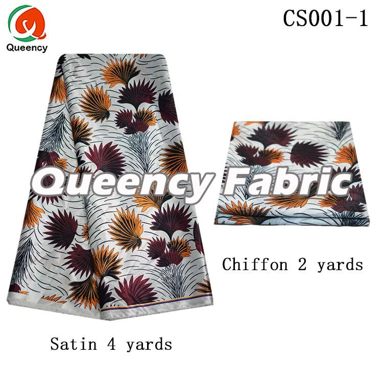 Chiffon Mixed Satin Chiffon Mixed Satin