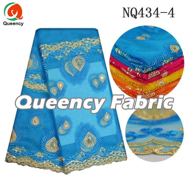 FRENCH TULLE LACE IN BLUE FRENCH TULLE LACE IN BLUE