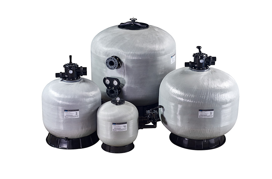 fiberglass swimming pool sand filter