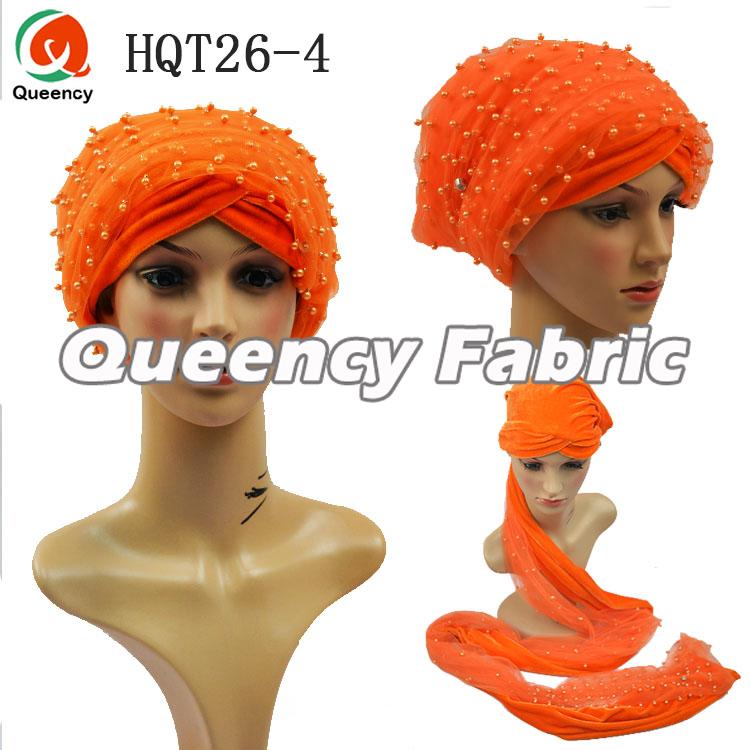 Ladies Bonnet Beaded Head Tie 