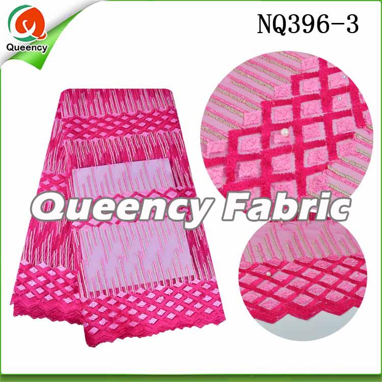 Net Lace In Fushia