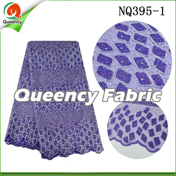 Tulle Nigeria Lace In Purple 
