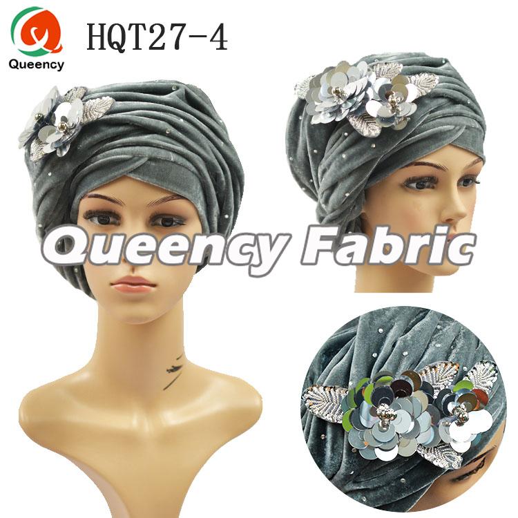 Grey Bonnet Turban