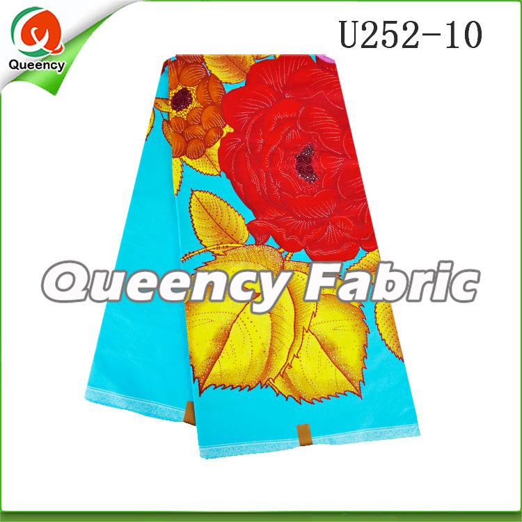 Ankara Fabric With Flowers Print Ankara Fabric With Flowers Print