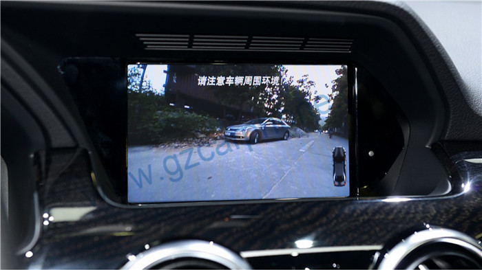 mercedes benz glk navigation system support front view camera